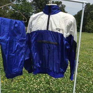 Vintage Lanzera 2 Piece Tracksuit Hong Kong Sz L…